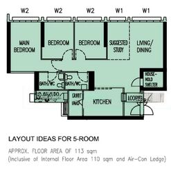 Blk 445B Clementi Crest (Clementi), HDB 5 Rooms #452386681